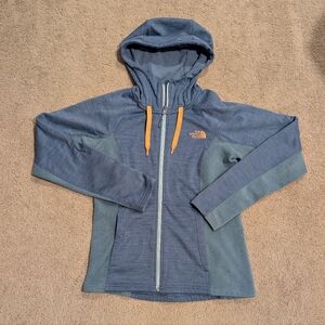 The North Face mash up sweatshirt fleece full zip jacket hoodie Gorpcore blue S